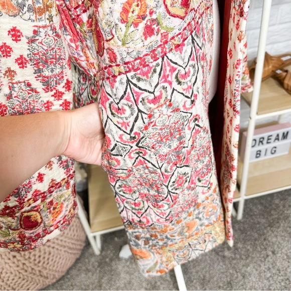 Soft Surroundings La Sultana Embroidered Jacket Size Medium - Picture 4 of 6